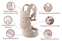 Thumbnail for Snug Sling™ – Miękki i zamknięty – Nosidełko dla niemowląt i małych dzieci