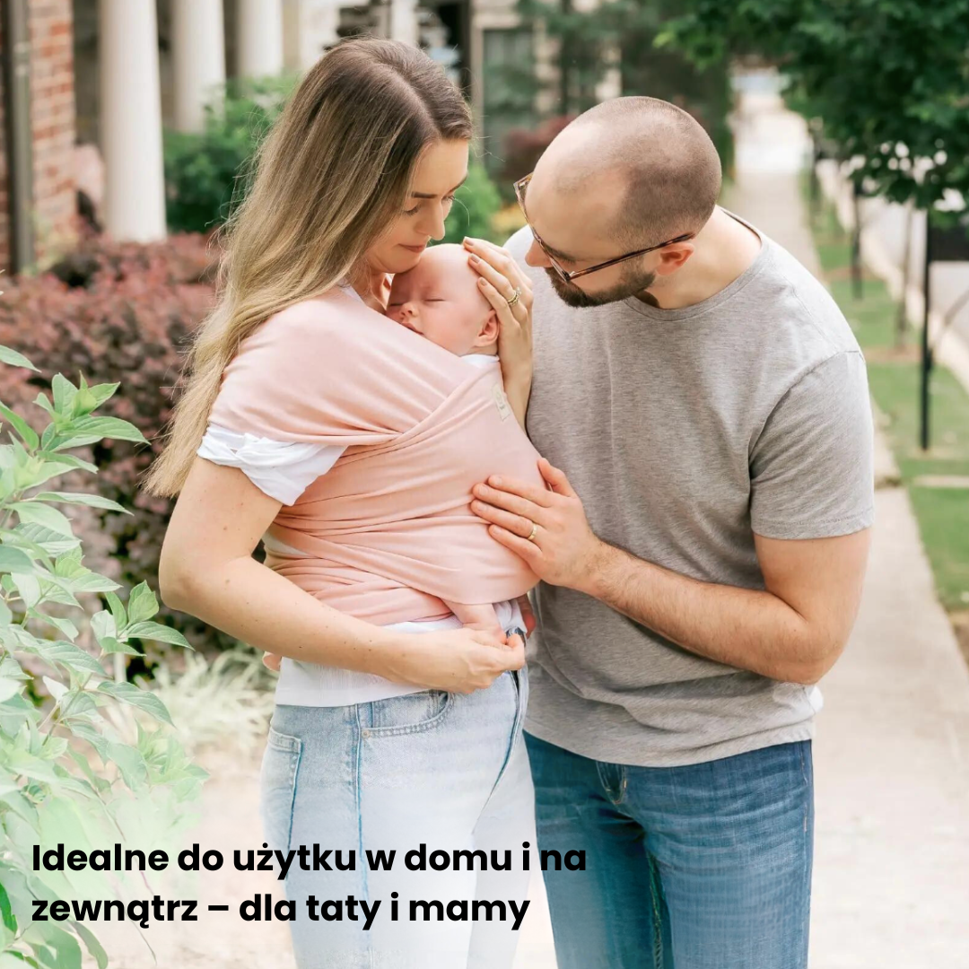 ComfortCarry – Noszenie przyjazne dla pleców – ergonomiczna chusta do noszenia dzieci