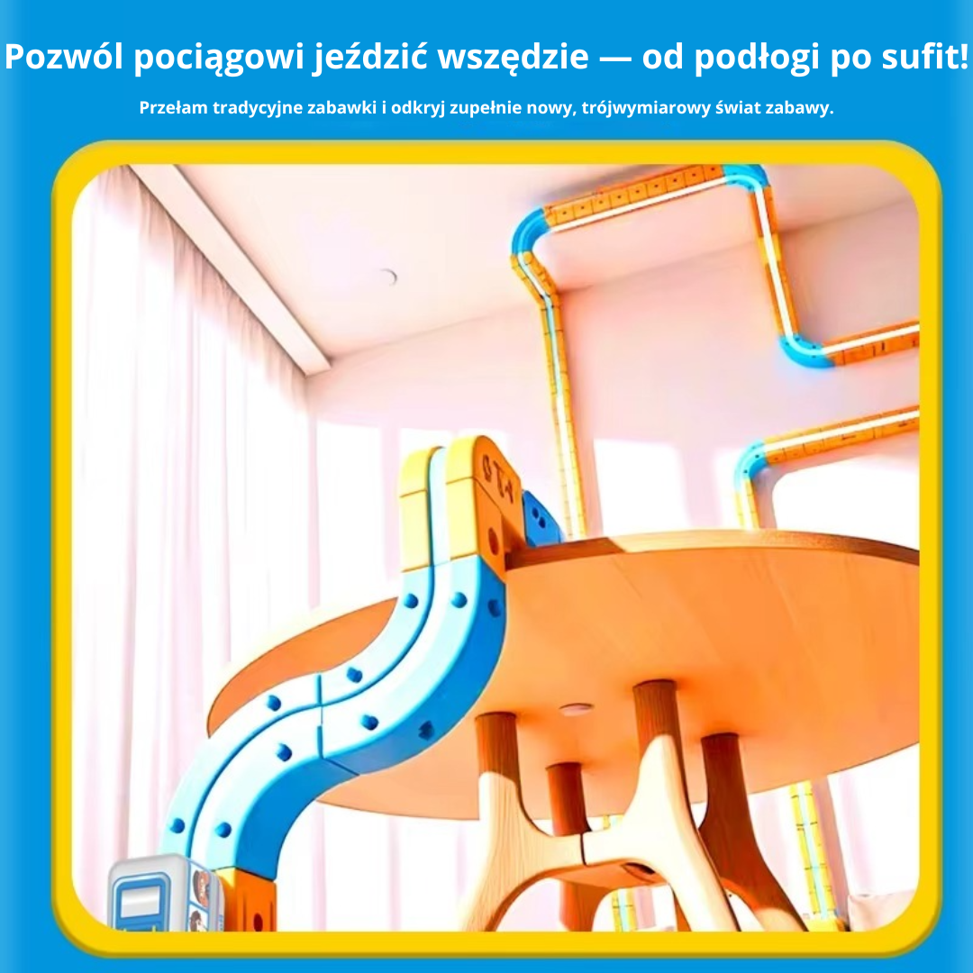 MagniTrack – Kreatywny i elektryczny – Antygrawitacyjny pociąg elektryczny