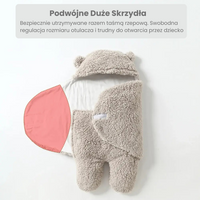 Thumbnail for SnuggleBear™ - Kocyk do owijania niemowlaka - Otulacz dla dziecka