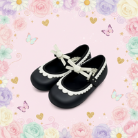 Thumbnail for MiniChic – Elegancja i styl – dziecięce kapcie z kokardką