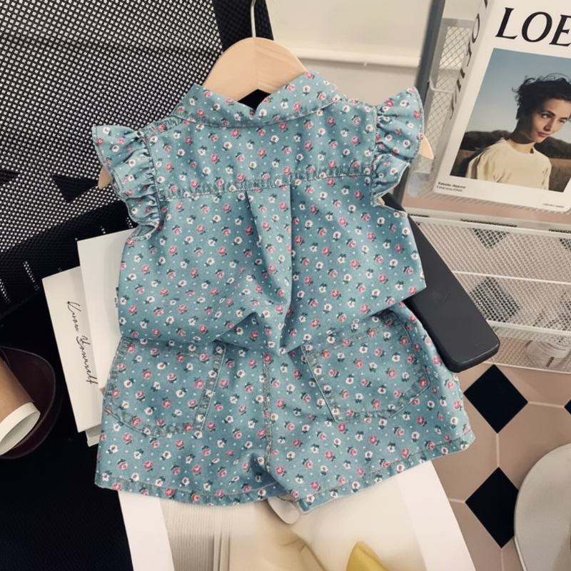 Mini Fashion™ - Letni zestaw odzieży - Ubranka dla dzieci