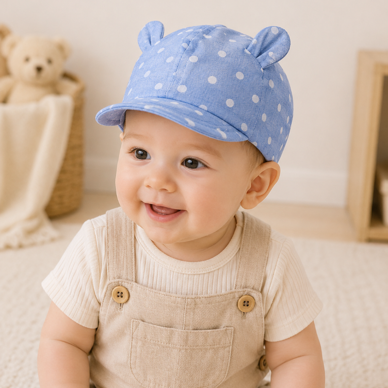 MiniStyle – Modna i miękka – czapka dla dzieci