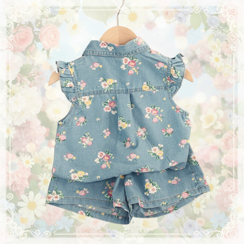 Mini Fashion™ - Letni zestaw odzieży - Ubranka dla dzieci