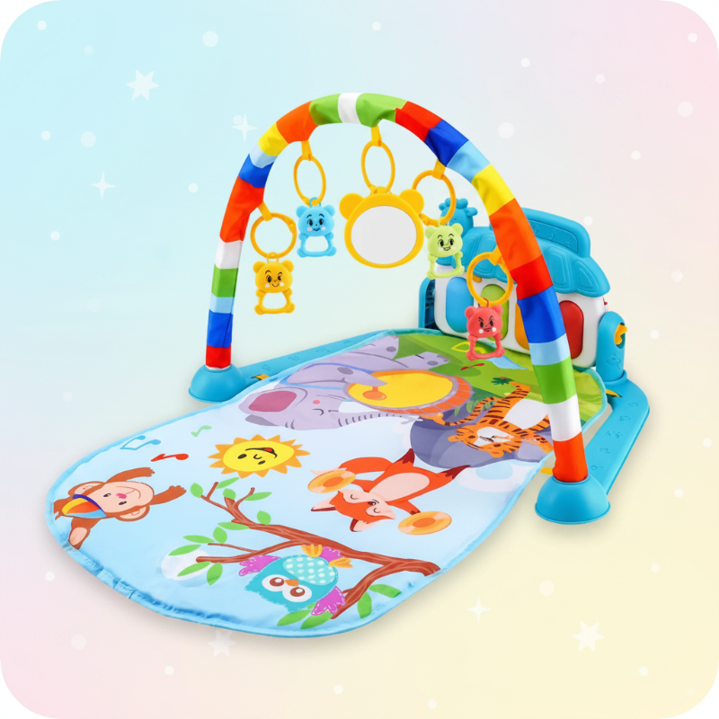 Musical Baby Play Gym – Kolorowe i edukacyjne – mata do gimnastyki dla niemowląt