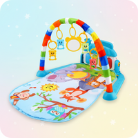 Thumbnail for Musical Baby Play Gym – Kolorowe i edukacyjne – mata do gimnastyki dla niemowląt