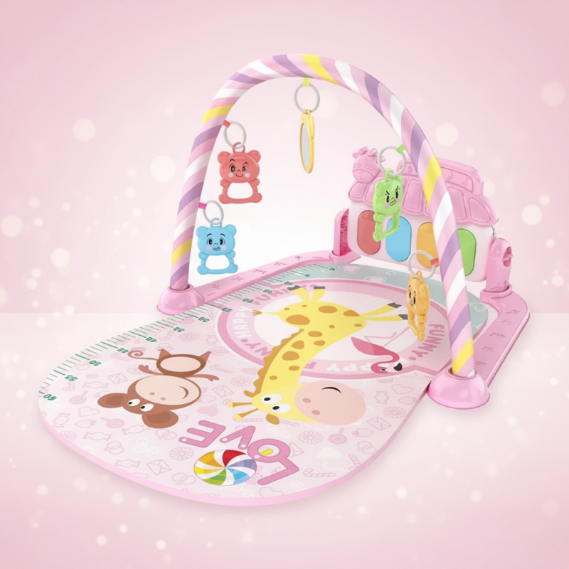 Musical Baby Play Gym – Kolorowe i edukacyjne – mata do gimnastyki dla niemowląt