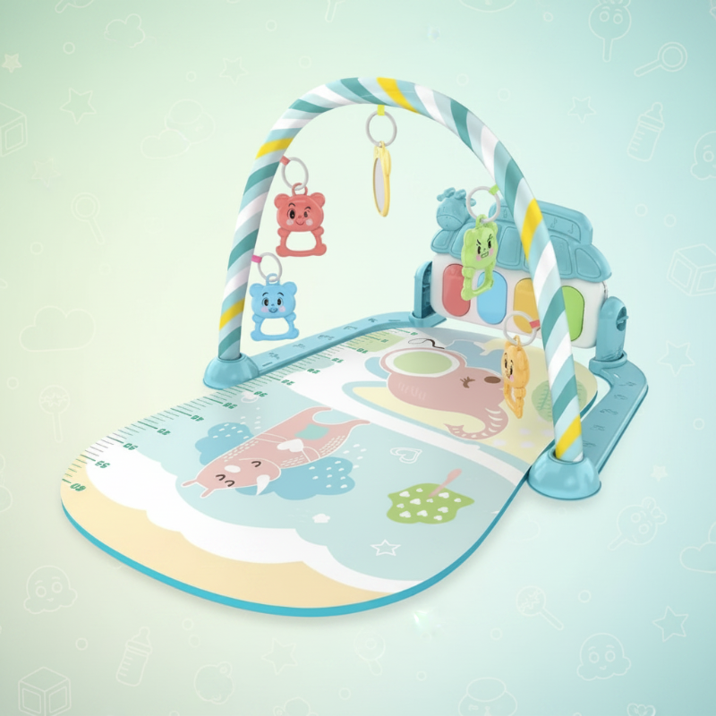 Musical Baby Play Gym – Kolorowe i edukacyjne – mata do gimnastyki dla niemowląt