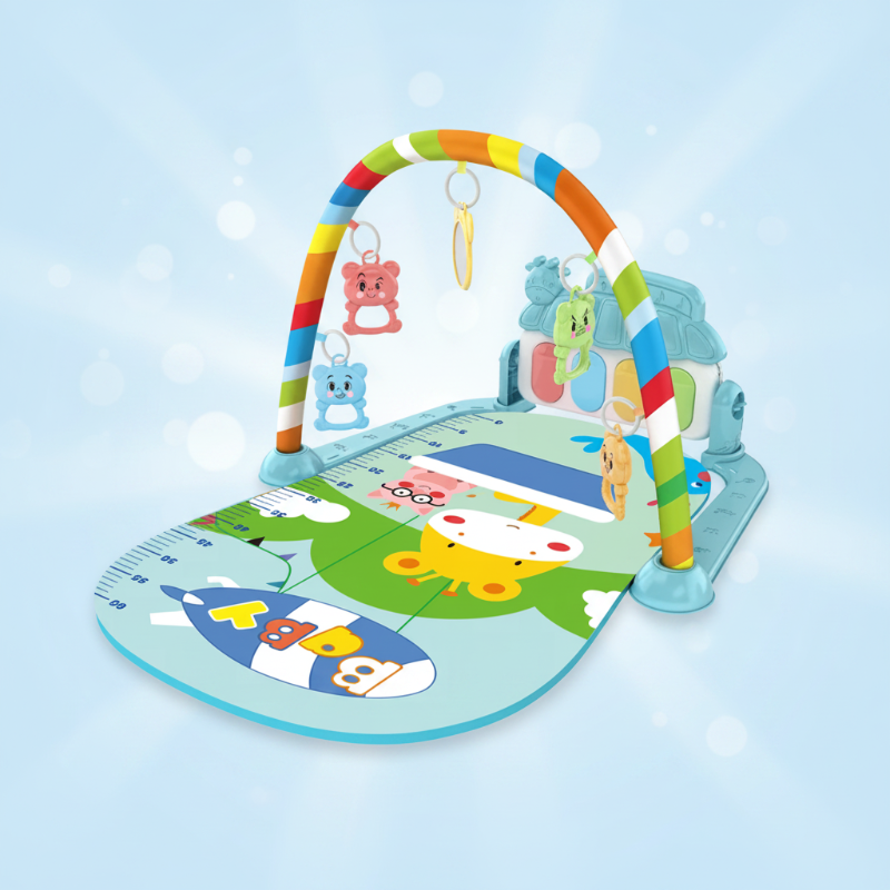 Musical Baby Play Gym – Kolorowe i edukacyjne – mata do gimnastyki dla niemowląt