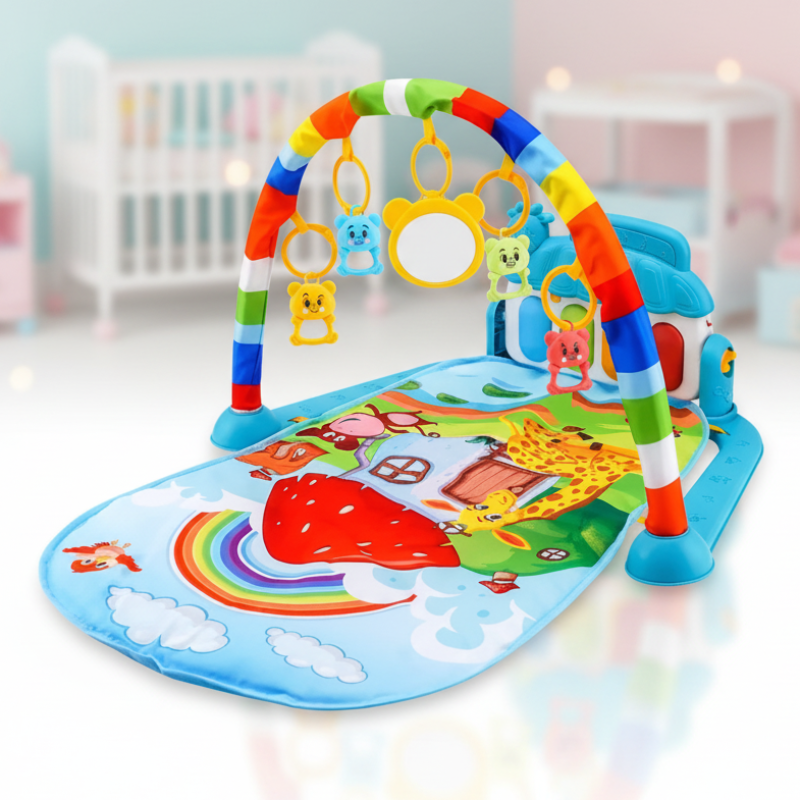 Musical Baby Play Gym – Kolorowe i edukacyjne – mata do gimnastyki dla niemowląt