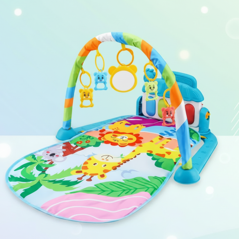 Musical Baby Play Gym – Kolorowe i edukacyjne – mata do gimnastyki dla niemowląt