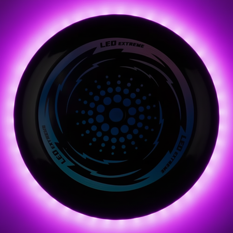 NightFly – Lichtgevend & Stevig – LED Frisbee