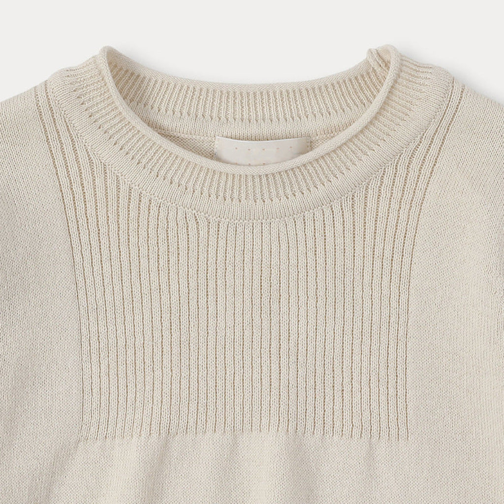 Thin Cotton Pullover – Światło i komfort – dziecięcy sweter z dzianiny