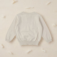 Thumbnail for Thin Cotton Pullover – Światło i komfort – dziecięcy sweter z dzianiny