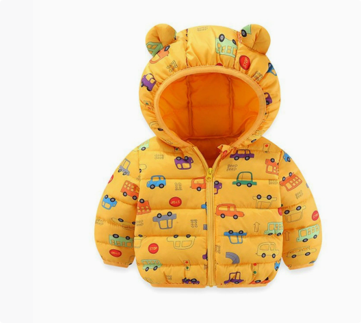 Mini Fashion™ - Kurteczka dziecięca z kapturem - Odzież dla dzieci
