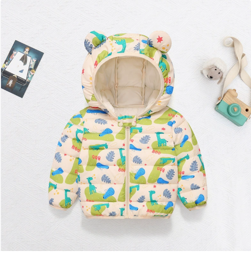 Mini Fashion™ - Kurteczka dziecięca z kapturem - Odzież dla dzieci