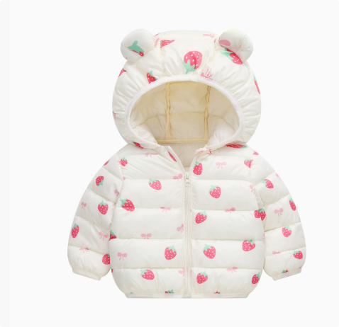 Mini Fashion™ - Kurteczka dziecięca z kapturem - Odzież dla dzieci
