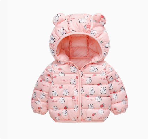 Mini Fashion™ - Kurteczka dziecięca z kapturem - Odzież dla dzieci