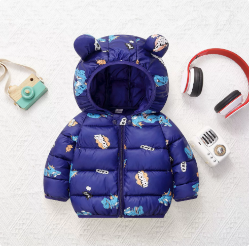 Mini Fashion™ - Kurteczka dziecięca z kapturem - Odzież dla dzieci