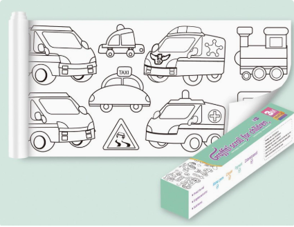 ColoringPaper™ - Kolorowanka XXL - Kreatywne zajęcia dla dzieci