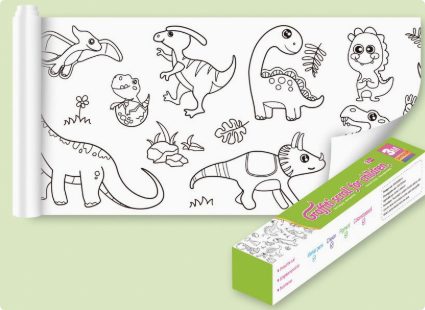 ColoringPaper™ - Kolorowanka XXL - Kreatywne zajęcia dla dzieci