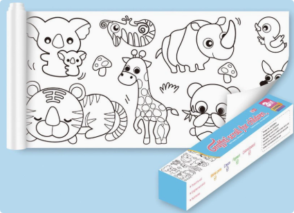 ColoringPaper™ - Kolorowanka XXL - Kreatywne zajęcia dla dzieci