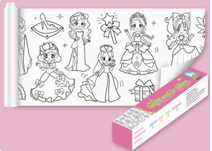 ColoringPaper™ - Kolorowanka XXL - Kreatywne zajęcia dla dzieci