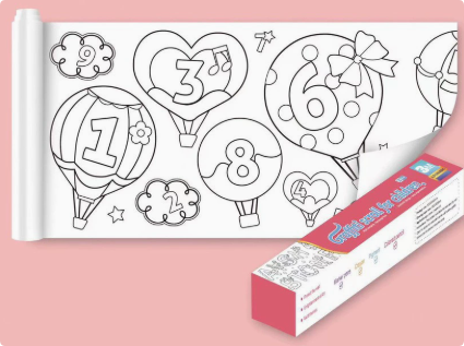 ColoringPaper™ - Kolorowanka XXL - Kreatywne zajęcia dla dzieci