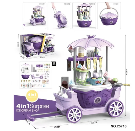 Candy Cart™ – Interaktywny wózek zabawkowy w różnych motywach