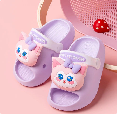 Mini Fashion – Wesoły i bezpieczny – Kapcie plażowe Polka