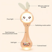 Thumbnail for Fun Animal Rattle – Wesołe i edukacyjne – grzechotka dla niemowląt