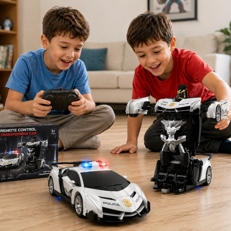RoboRacers – Kreatywne i edukacyjne – samochód zdalnie sterowany zamieniający się w robota