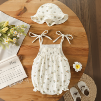 Thumbnail for LittleBlossom – Letni komfort i styl – body dla niemowląt z czapeczką