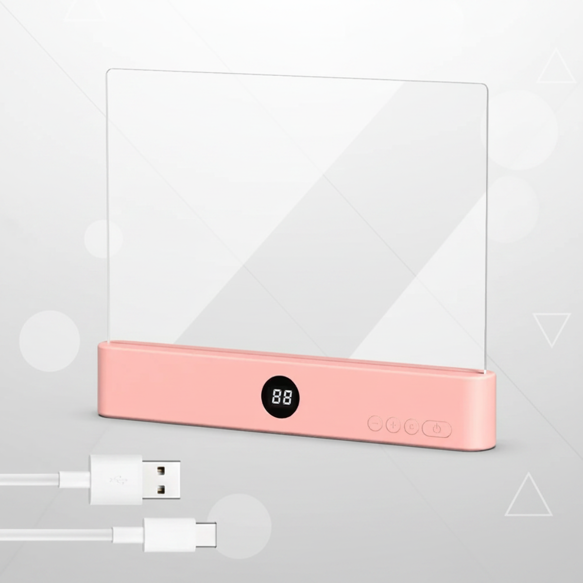 LumiPanel – LED i zdrowe oczy – lampka do czytania z regulacją jasności, zasilana przez USB