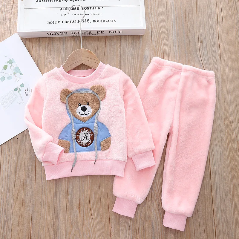 CozyBear – Ciepły i miękki – dziecięcy dres z motywem niedźwiadków
