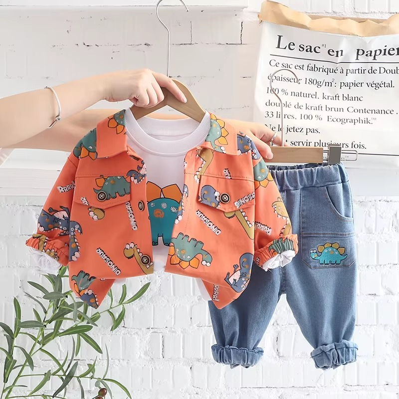 Mini Fashion™ - Maluch i przygoda - 3-częściowy zestaw ubrań