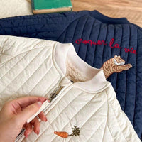 Thumbnail for WildCharm – Ciepła i wyjątkowa – pikowana kurtka dziecięca
