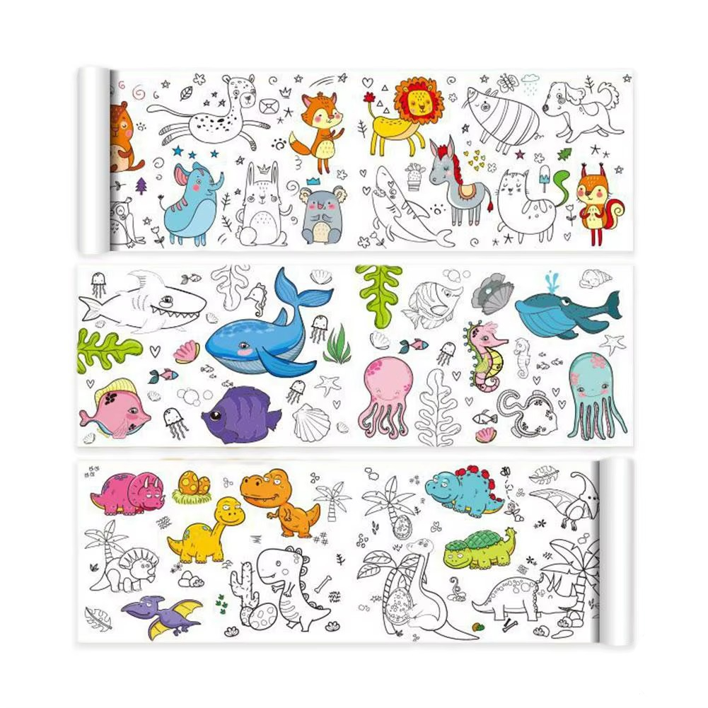 ColoringPaper™ - Kolorowanka XXL - Kreatywne zajęcia dla dzieci