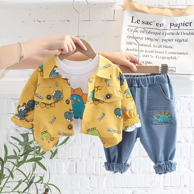 Mini Fashion™ - Maluch i przygoda - 3-częściowy zestaw ubrań