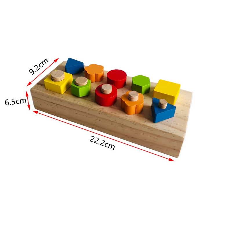 Bolt Board™ – Dopasowane puzzle - zabawki rozwijające motorykę małą