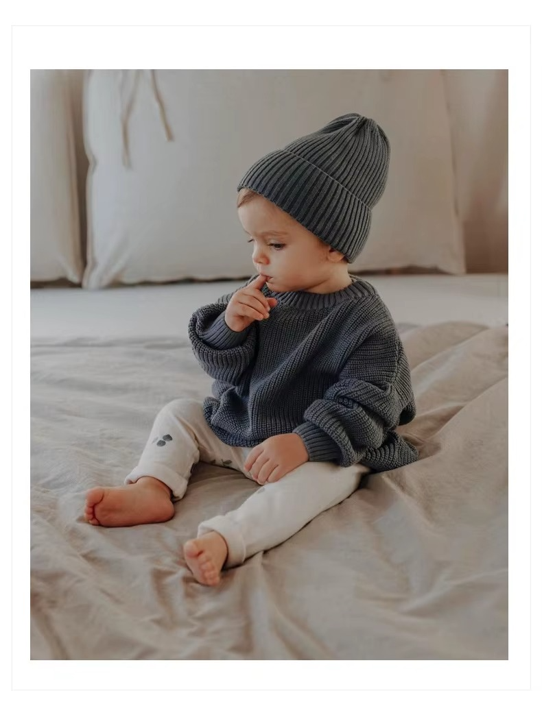 PureSoft – Classic & Cozy - Solidny sweter z dzianiny