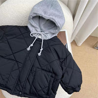 Thumbnail for CozyShield – Ciepła i wytrzymała – pikowana kurtka z kapturem