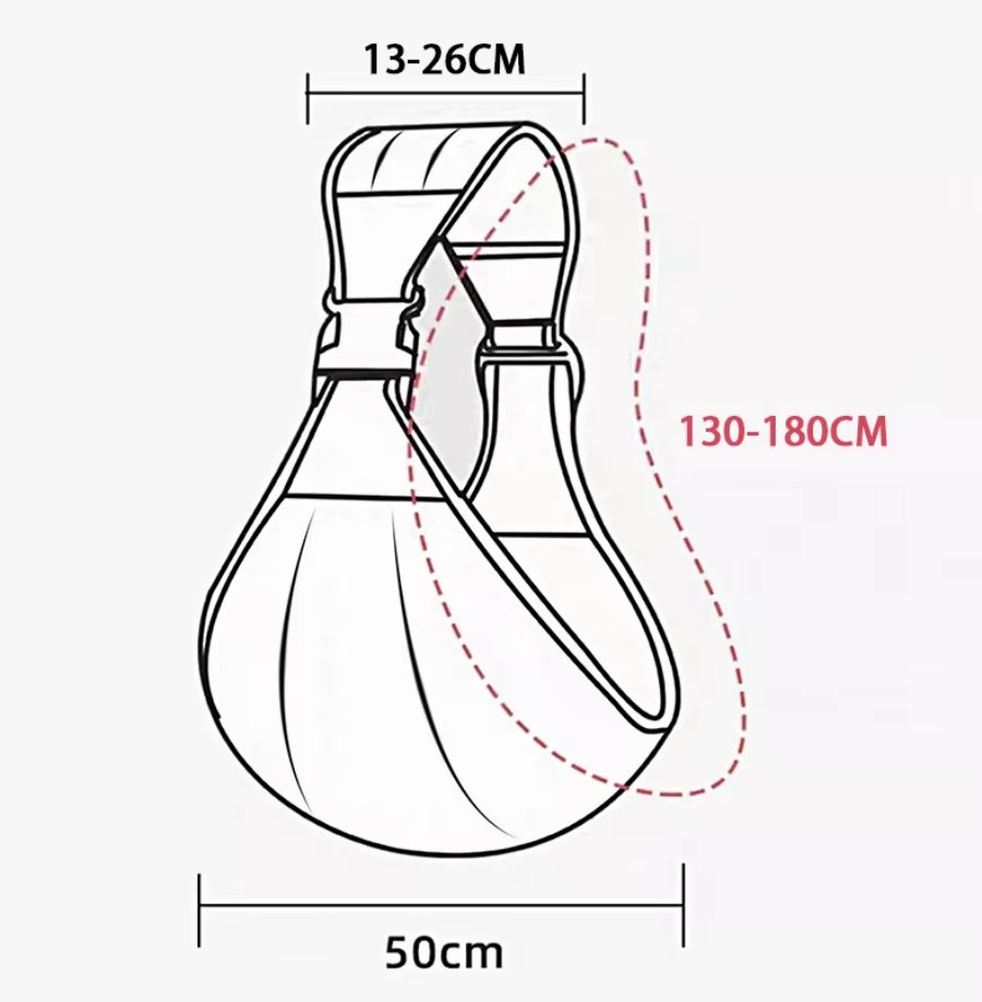 Baby Sling Carrier™ - Dodatkowy szeroki pas nośny - Ergonomiczny nosidełko biodrowe