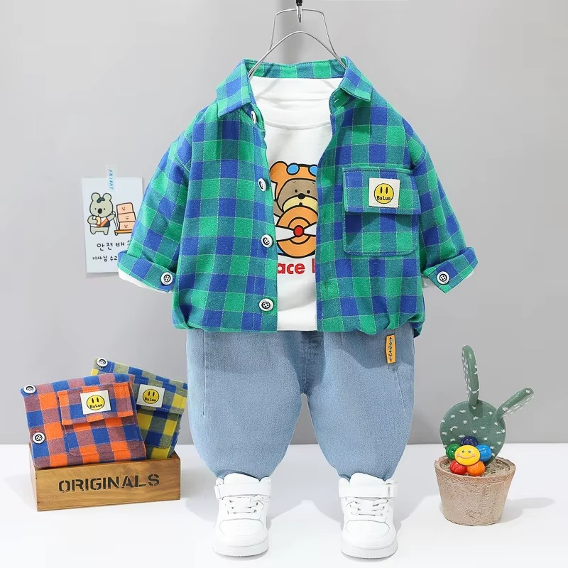 Mini Fashion™ - Maluch i przygoda - 3-częściowy zestaw ubrań