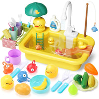 Thumbnail for Children Kitchen – Zabawa i nauka w wodzie – Zlewozmywak 2 w 1