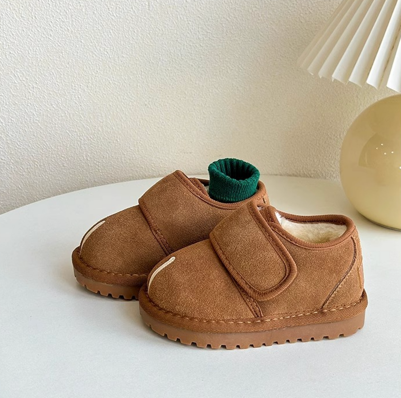 CozyStep Kids – Ciepłe i niezależne – buty z rzepami Djamena