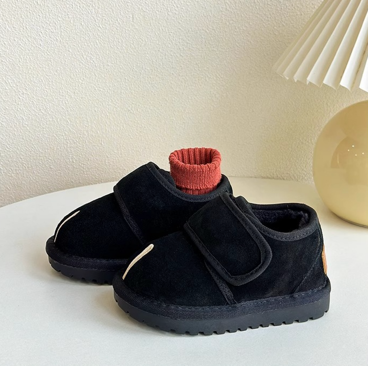 CozyStep Kids – Ciepłe i niezależne – buty z rzepami Djamena