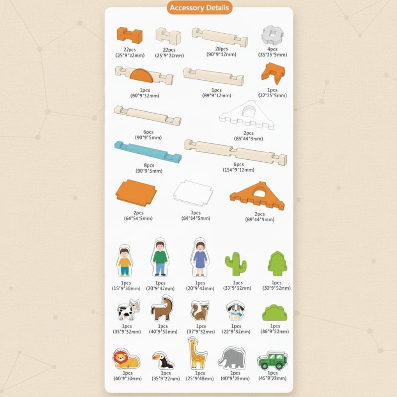 LittleBuilder – Kreatywny i edukacyjny – Zestaw konstrukcyjny