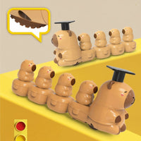 Thumbnail for Capybara Train Toy – Zabawne i urocze – Ruchliwy pociąg