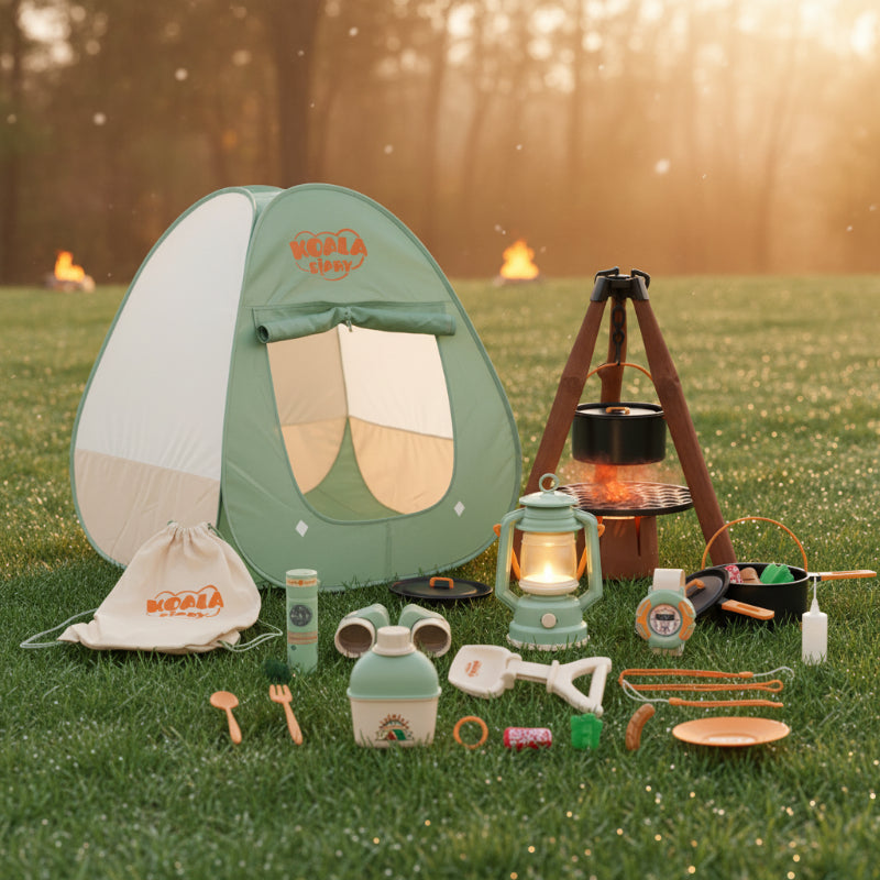 Kids Camping Adventure – Pełen przygód i interaktywny – zestaw kempingowy